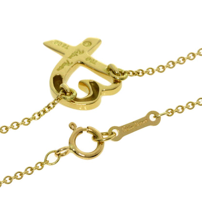 TIFFANY&Co. Loving heart Necklace K18 Yellow Gold Ladies [Used]