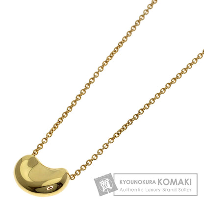 TIFFANY&Co. Bean Necklace K18 Yellow Gold Ladies [Used]