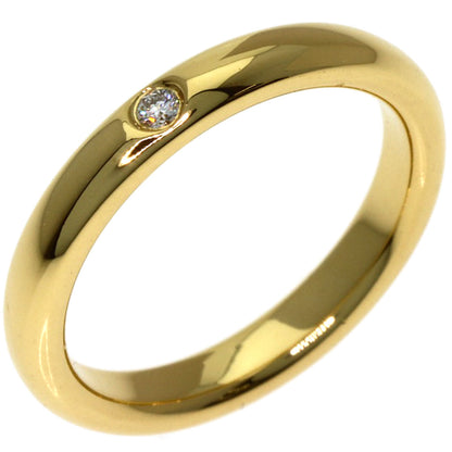 TIFFANY&Co. Wedding 1P Diamond Ring K18 Yellow Gold Ladies [Used]