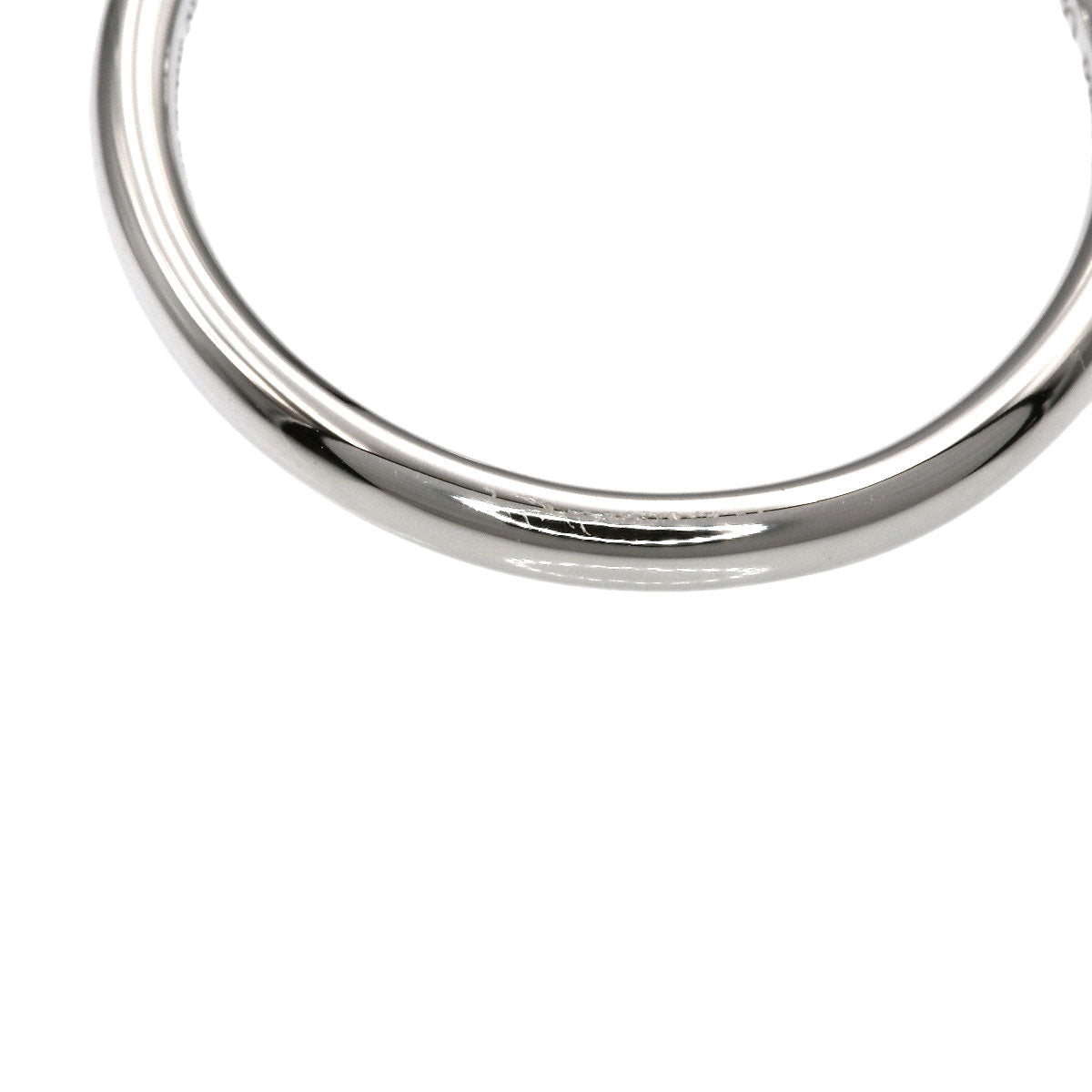 TIFFANY&Co. Curved band Diamond Ring Platinum PT950 Ladies [Used]