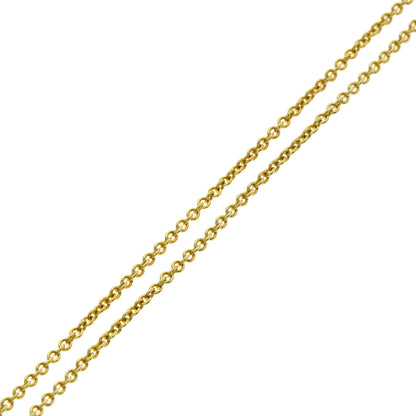TIFFANY&Co. Chain 16.1" Necklace K18 Yellow Gold Ladies [Used]