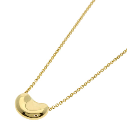 TIFFANY&Co. Bean Necklace K18 Yellow Gold Ladies [Used]