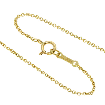 TIFFANY&Co. Bean Necklace K18 Yellow Gold Ladies [Used]