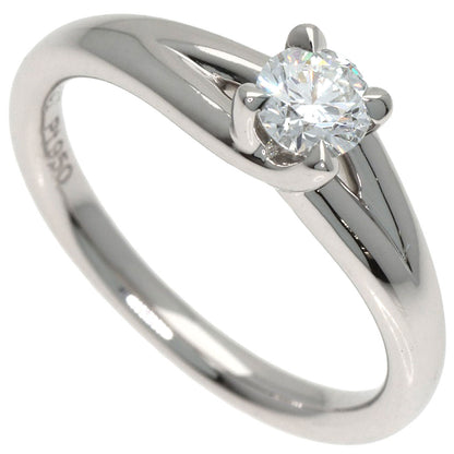 Chaumet Lien Solitaire Diamond Ring Platinum PT950 Ladies [Used]