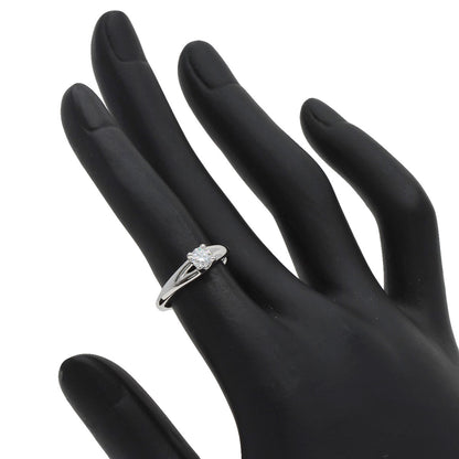 Chaumet Lien Solitaire Diamond Ring Platinum PT950 Ladies [Used]