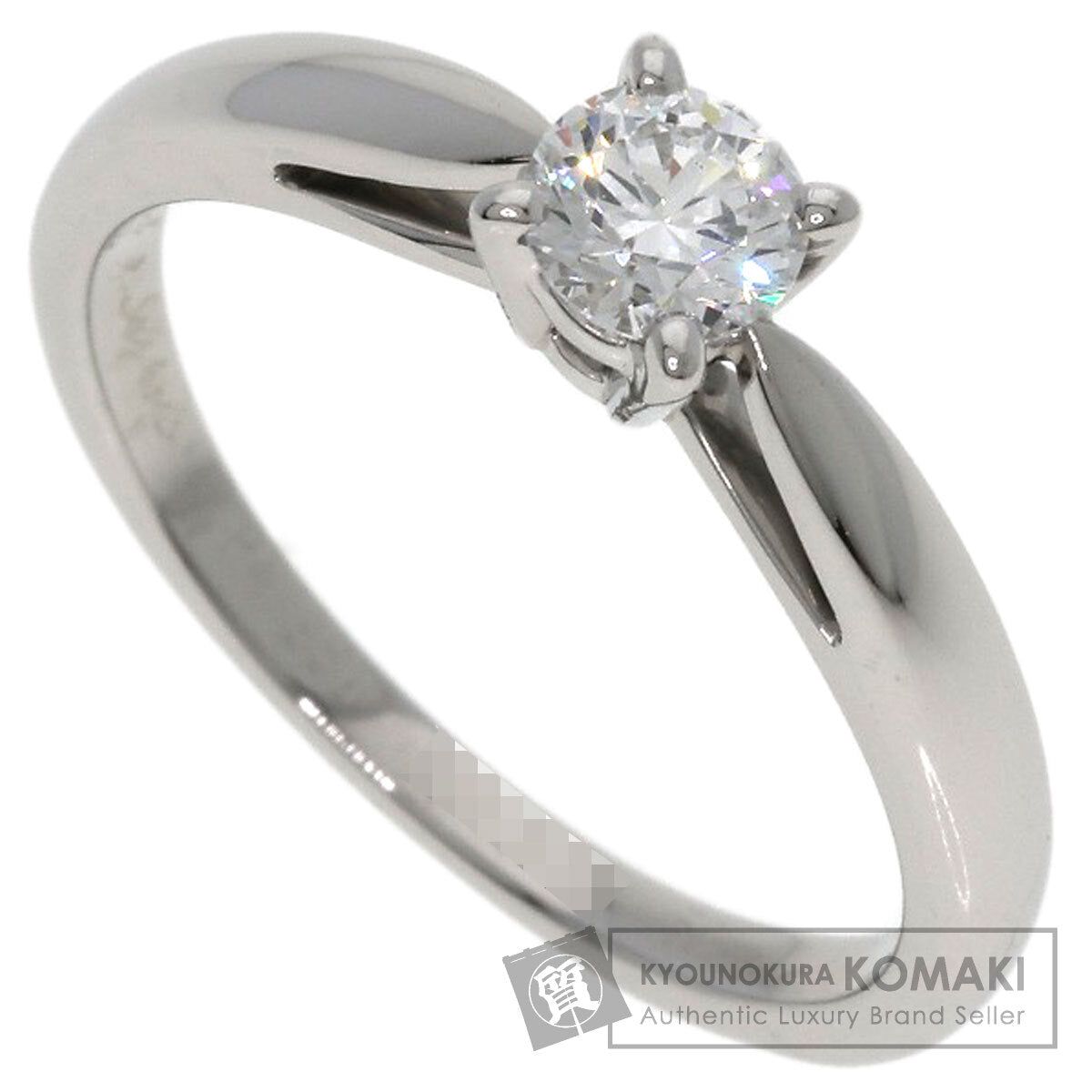 Van Cleef & Arpels Bonheur Diamond #50 Ring Platinum PT950 Ladies [Used]