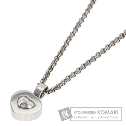 Chopard Happy diamond Necklace K18 White Gold Ladies [Used]