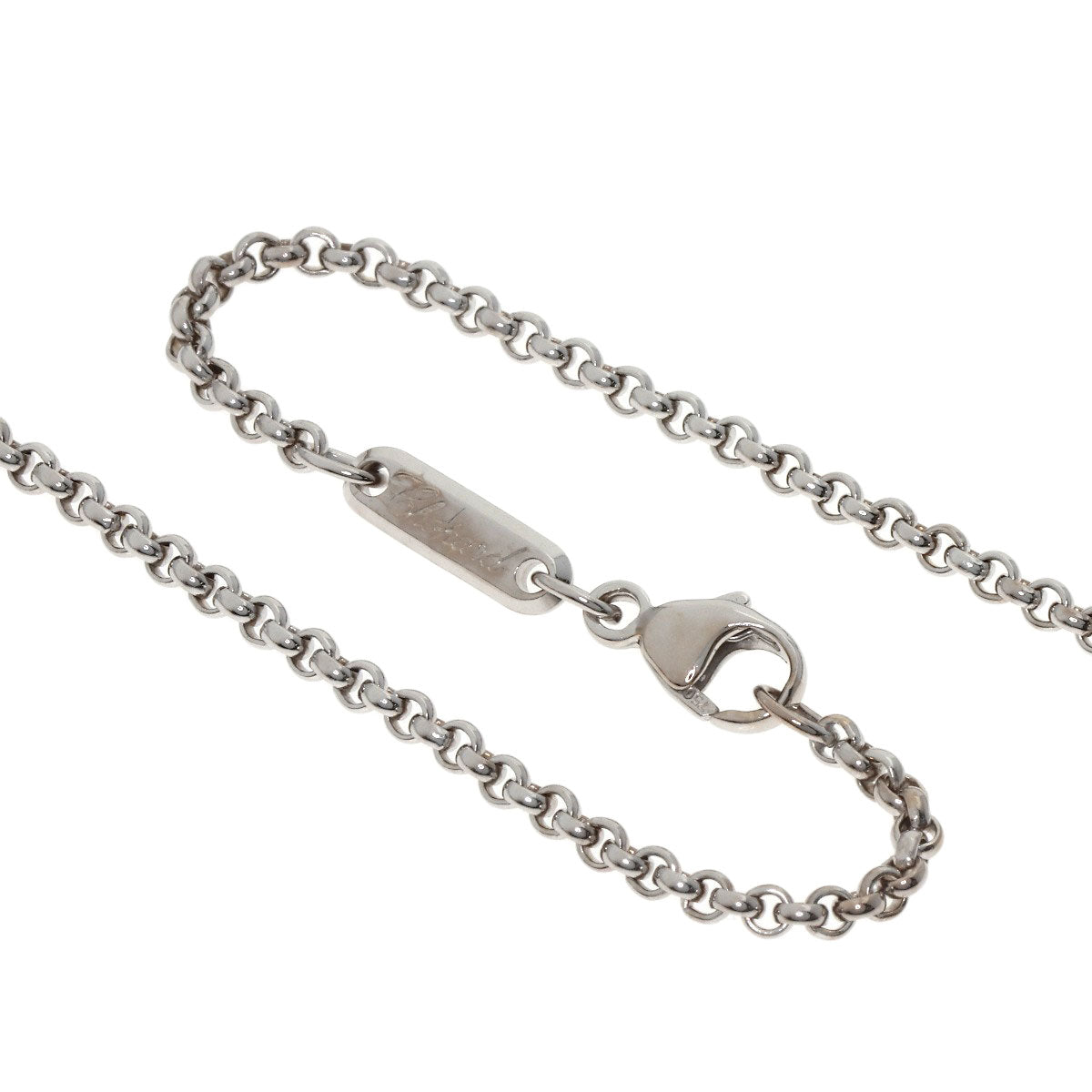 Chopard Happy diamond Necklace K18 White Gold Ladies [Used]