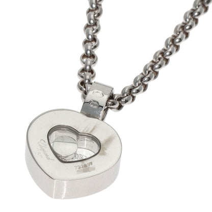 Chopard Happy diamond Necklace K18 White Gold Ladies [Used]