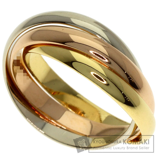 CARTIER Trinity SM #49 Ring K18 Yellow Gold K18 White GoldLadies [Used]