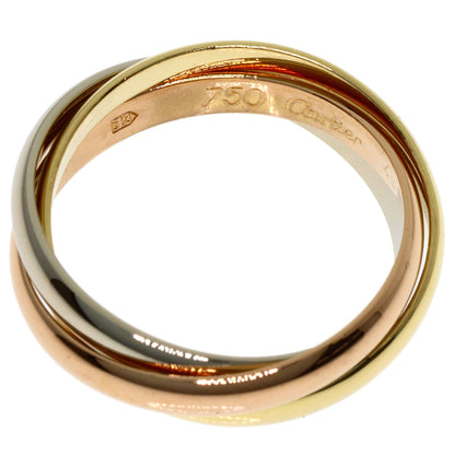 CARTIER Trinity SM #49 Ring K18 Yellow Gold K18 White GoldLadies [Used]