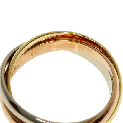 CARTIER Trinity SM #49 Ring K18 Yellow Gold K18 White GoldLadies [Used]