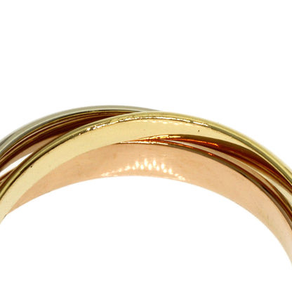 CARTIER Trinity SM #49 Ring K18 Yellow Gold K18 White GoldLadies [Used]