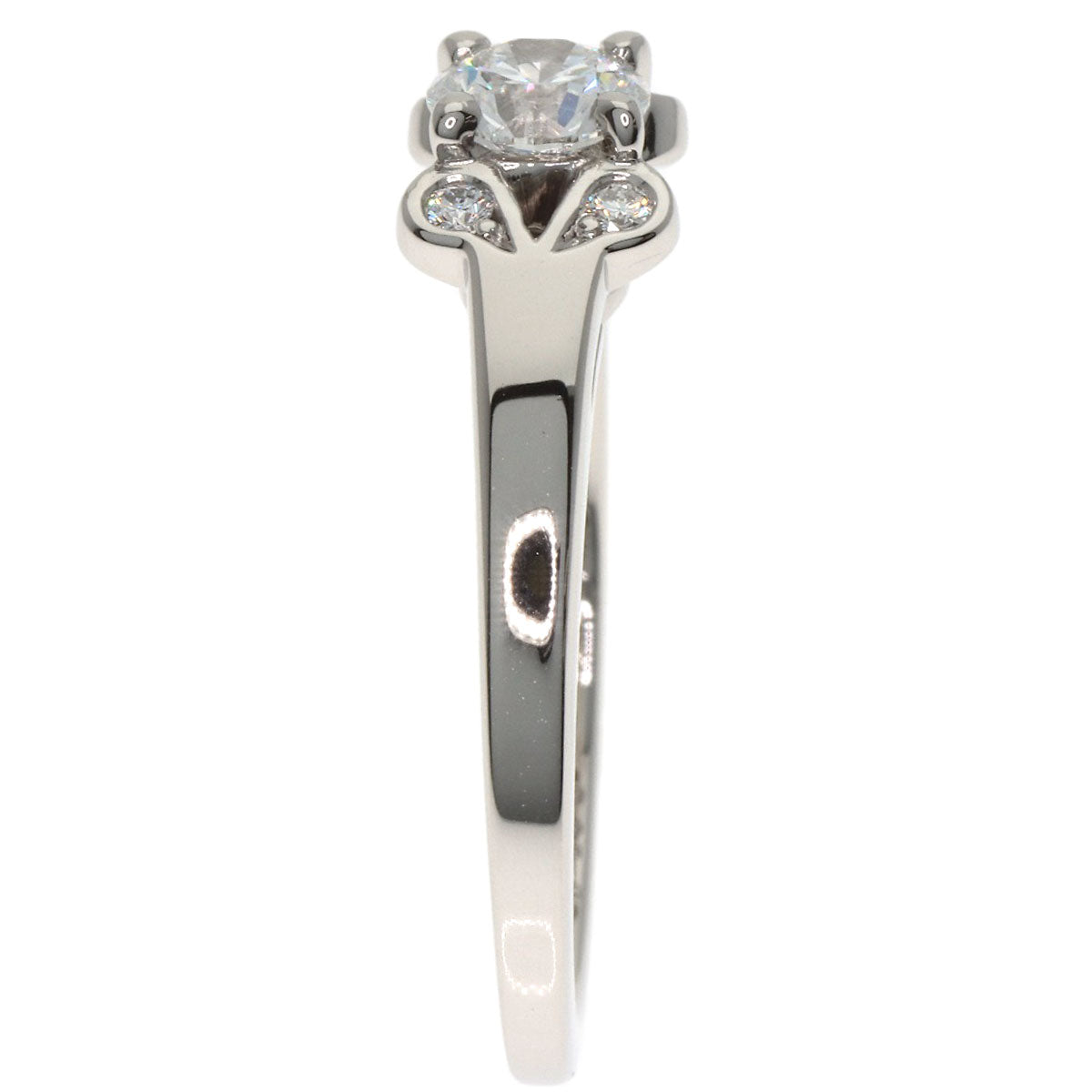 CARTIER Ballerina Diamond #47 Ring Platinum PT950 Ladies [Used]