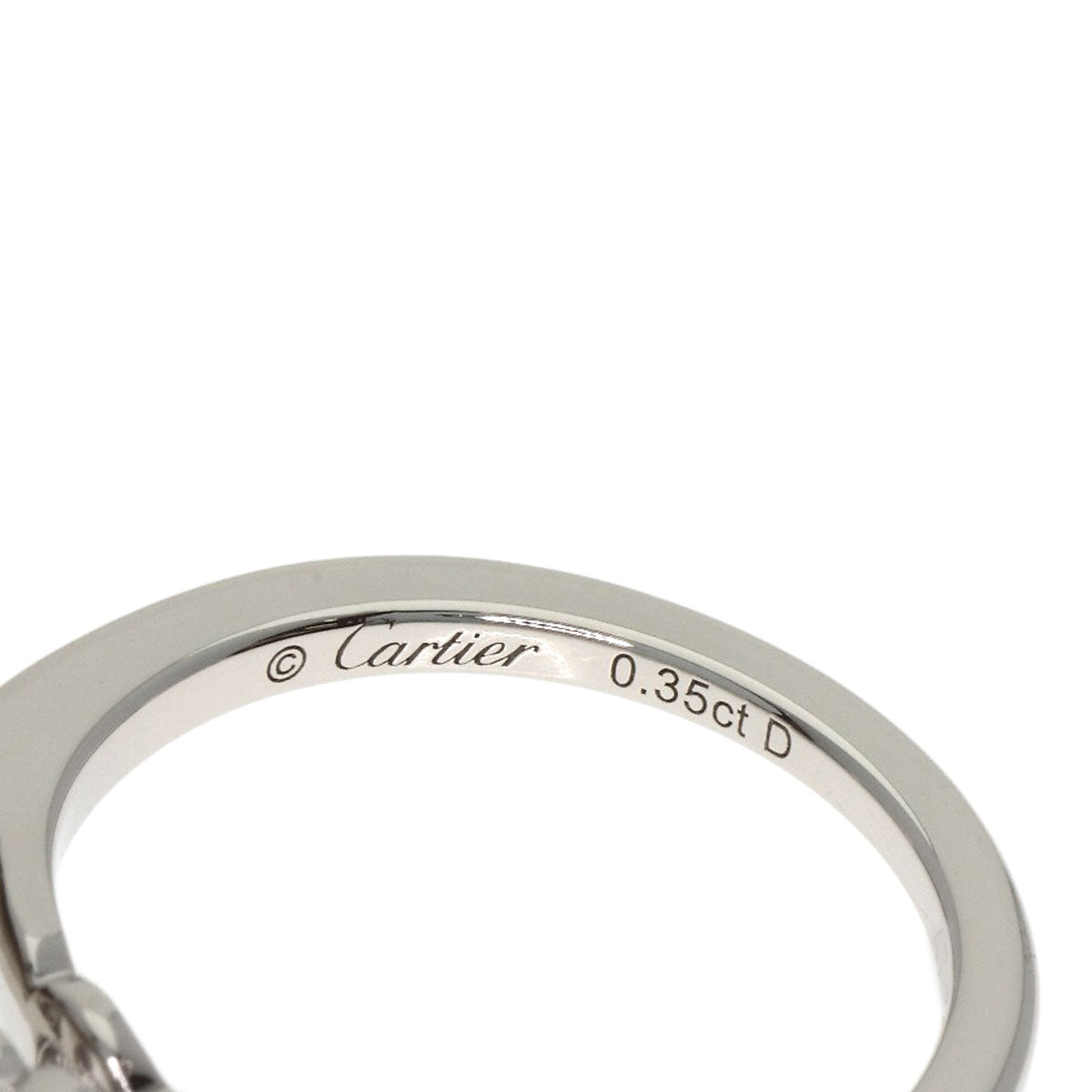 CARTIER Ballerina Diamond #47 Ring Platinum PT950 Ladies [Used]