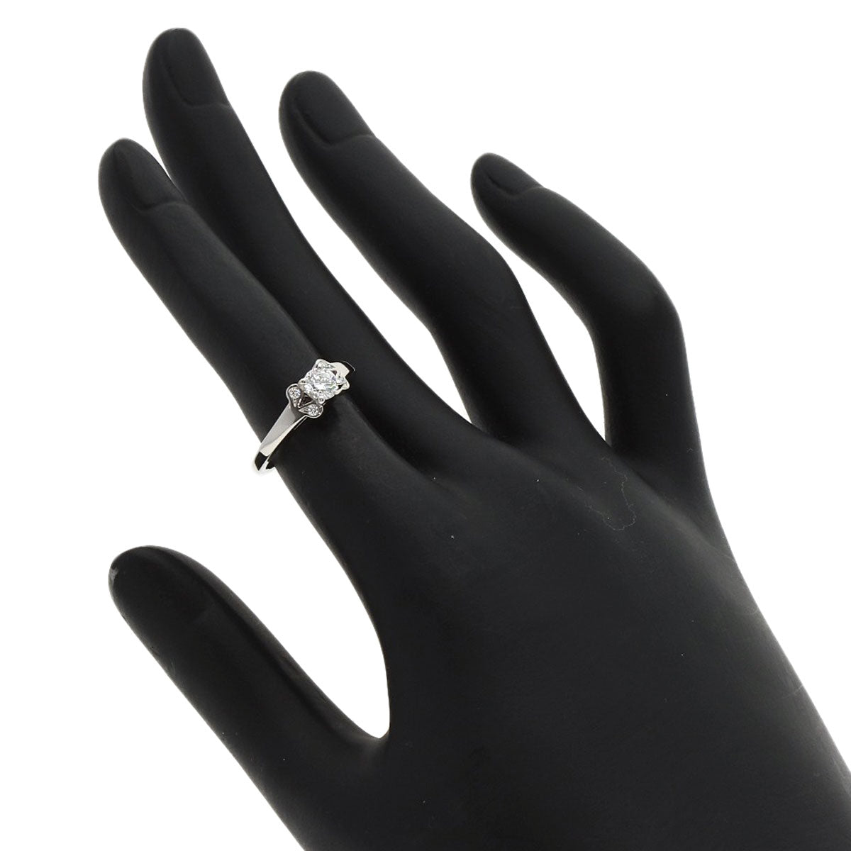 CARTIER Ballerina Diamond #47 Ring Platinum PT950 Ladies [Used]