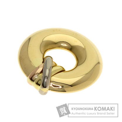 CARTIER Trinity Circle TOP Pendant top K18 Yellow Gold K18 White GoldLadies [Used]