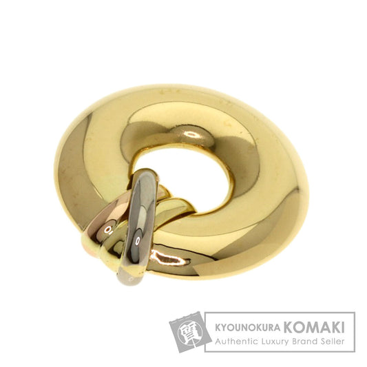 CARTIER Trinity Circle TOP Pendant top K18 Yellow Gold K18 White GoldLadies [Used]
