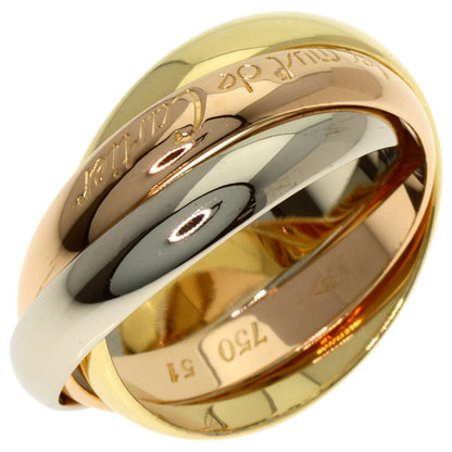 CARTIER Trinity #51 Ring K18 Yellow Gold K18 White GoldLadies [Used]