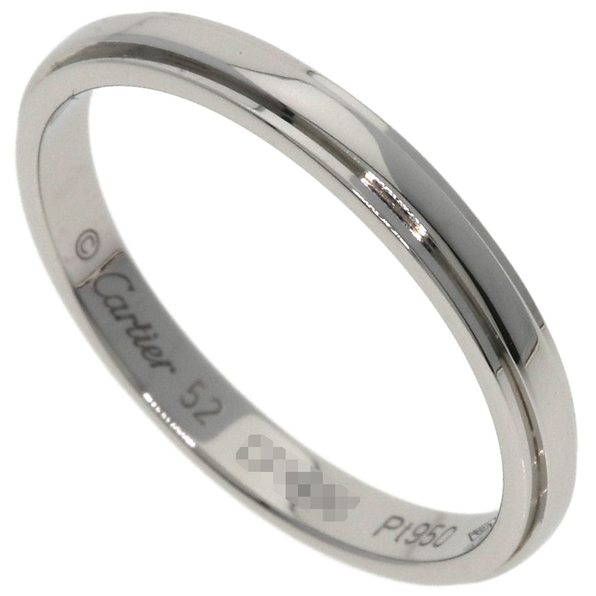 CARTIER D'Amour Wedding #52 Ring Platinum PT950 Ladies [Used]