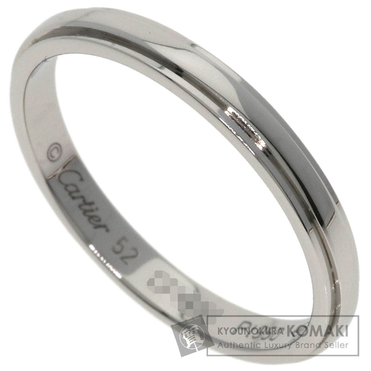 CARTIER D'Amour Wedding #52 Ring Platinum PT950 Ladies [Used]