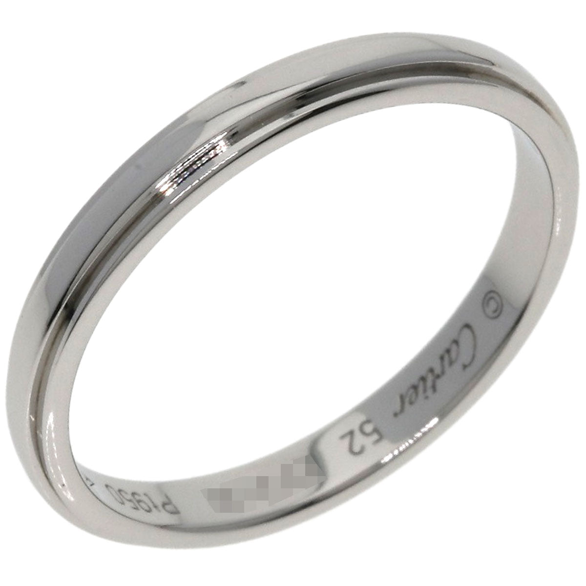 CARTIER D'Amour Wedding #52 Ring Platinum PT950 Ladies [Used]