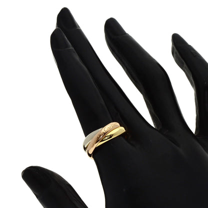 CARTIER Trinity #51 Ring K18 Yellow Gold K18 White GoldLadies [Used]