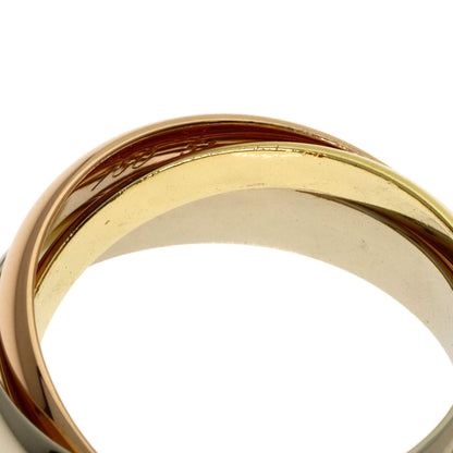 CARTIER Trinity #51 Ring K18 Yellow Gold K18 White GoldLadies [Used]