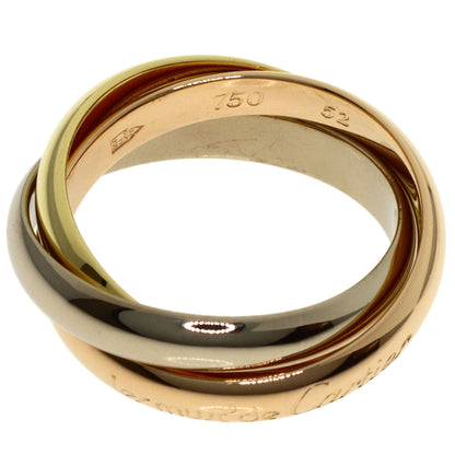 CARTIER Trinity #52 Ring K18 Yellow Gold K18 White GoldLadies [Used]