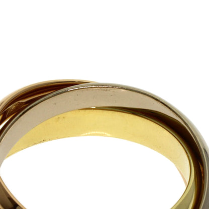CARTIER Trinity #52 Ring K18 Yellow Gold K18 White GoldLadies [Used]