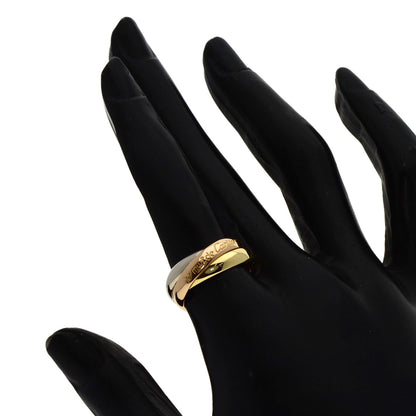 CARTIER Trinity #50 Ring K18 Yellow Gold K18 White GoldLadies [Used]