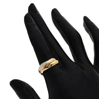 CARTIER Trinity #50 Ring K18 Yellow Gold K18 White GoldLadies [Used]