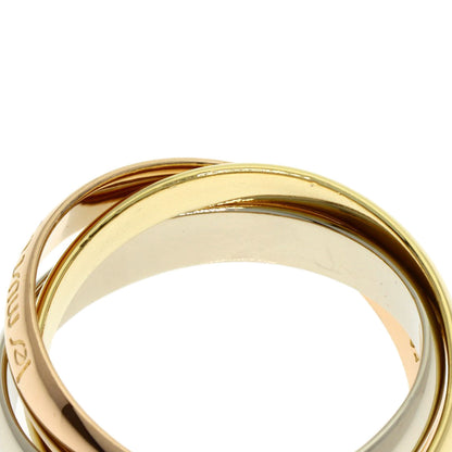 CARTIER Trinity #50 Ring K18 Yellow Gold K18 White GoldLadies [Used]