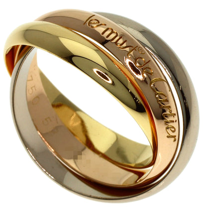 CARTIER Trinity #52 Ring K18 Yellow Gold K18 White GoldLadies [Used]