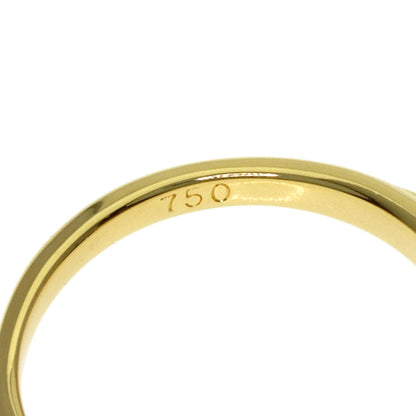 TIFFANY&Co. Pear-shaped sapphire Ring K18 Yellow Gold Ladies [Used]