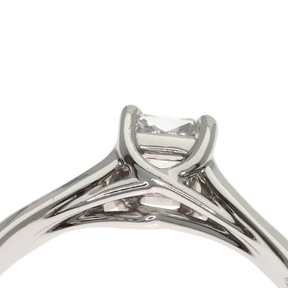 TIFFANY&Co. Lucida Diamond Ring Ring Platinum PT950 Ladies [Used]