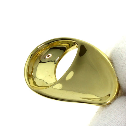 TIFFANY&Co. Asymmetrical Design Earring K18 Yellow Gold Ladies [Used]