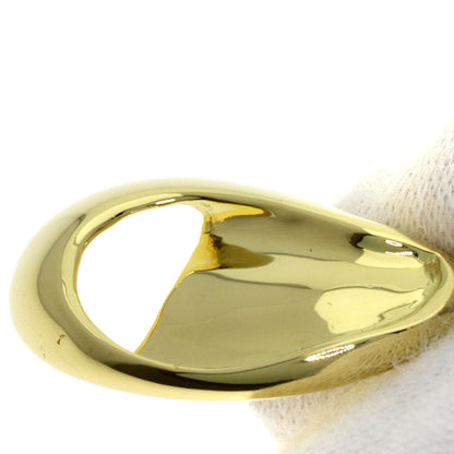 TIFFANY&Co. Asymmetrical Design Earring K18 Yellow Gold Ladies [Used]