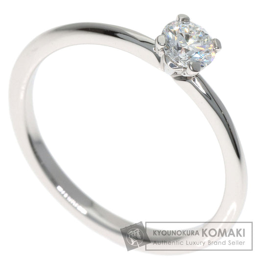 TIFFANY&Co. Solitaire Diamond Ring Platinum PT950 Ladies [Used]