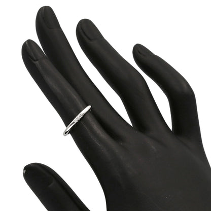 TIFFANY&Co. Forever 3P Diamond Ring Platinum PT950 Ladies [Used]