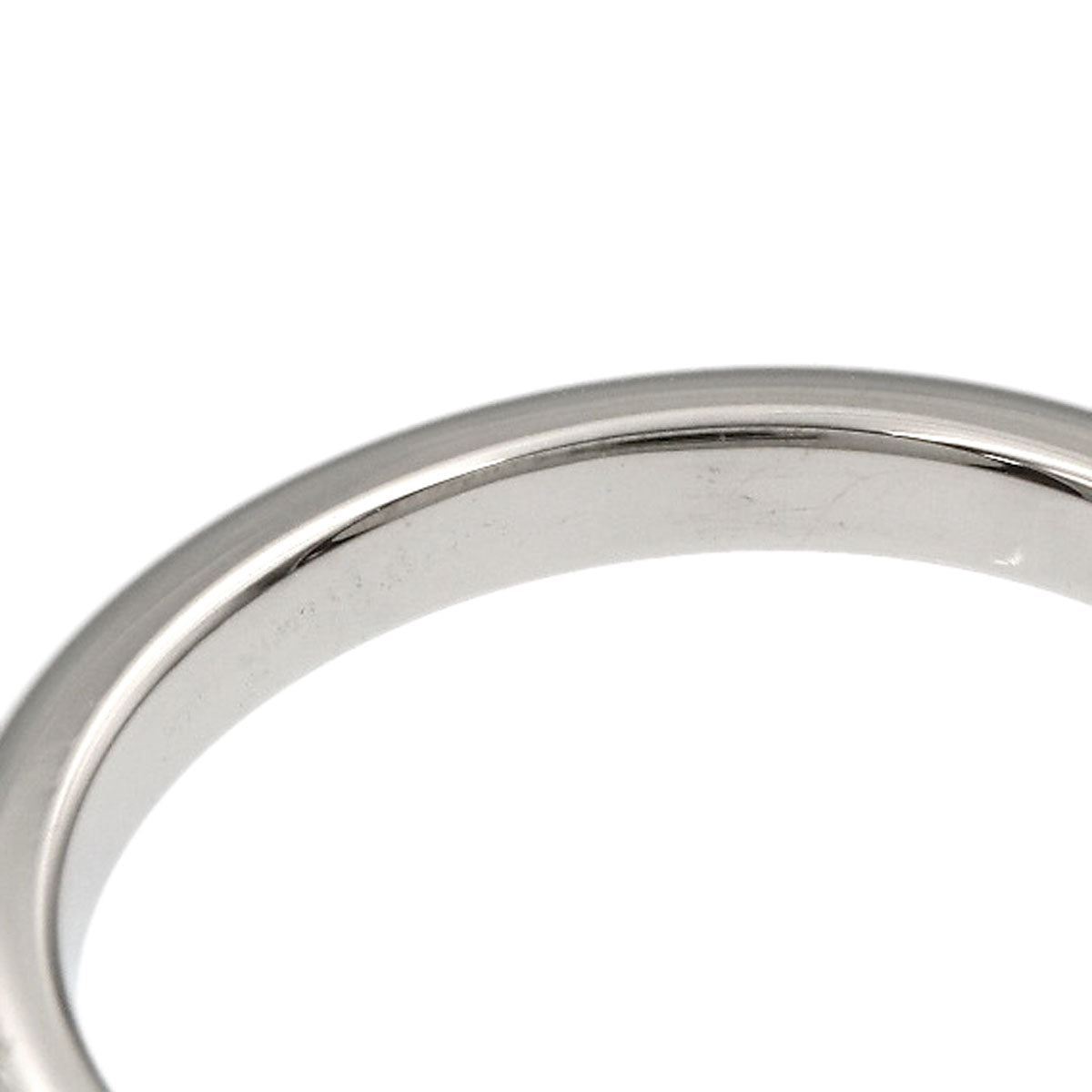 TIFFANY&Co. Forever 3P Diamond Ring Platinum PT950 Ladies [Used]