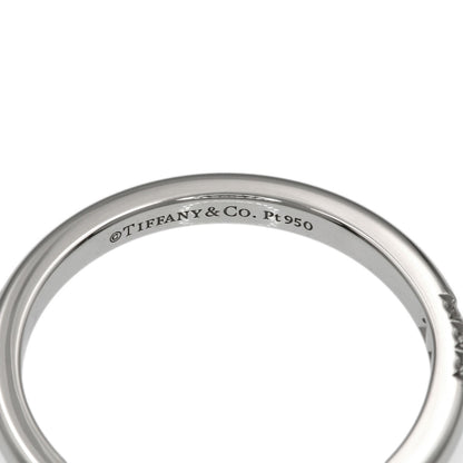 TIFFANY&Co. Forever 3P Diamond Ring Platinum PT950 Ladies [Used]