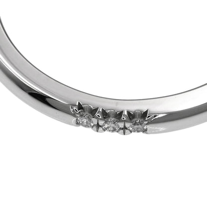 TIFFANY&Co. Forever 3P Diamond Ring Platinum PT950 Ladies [Used]