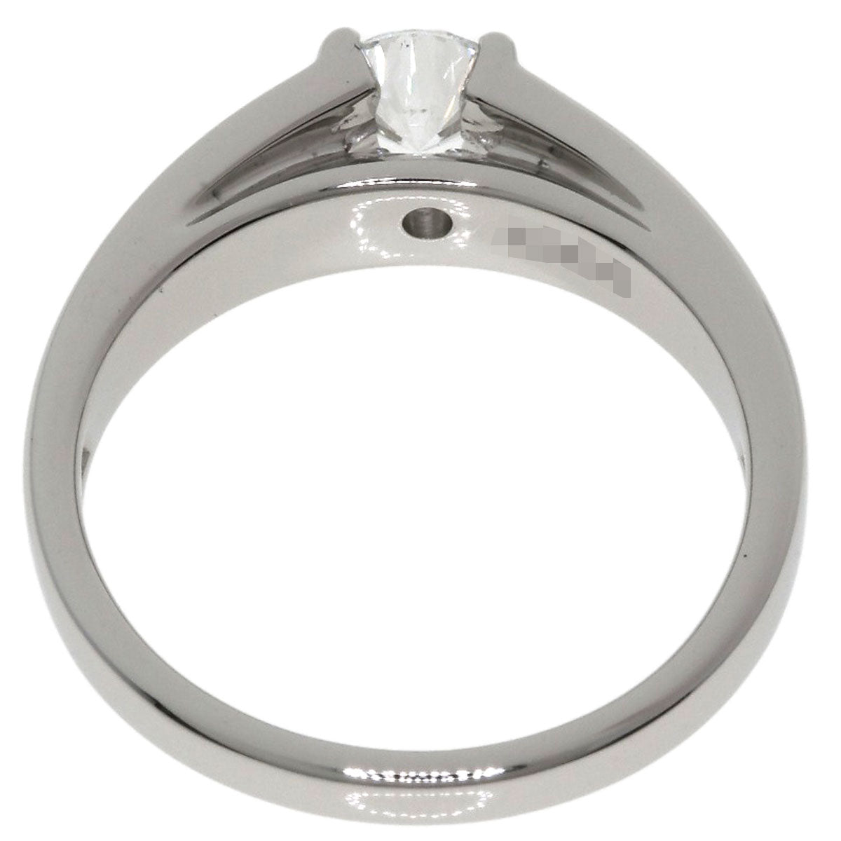 BVLGARI Marie Me Solitaire Diamond Ring Platinum PT950 Ladies [Used]