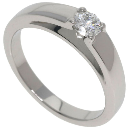 BVLGARI Marie Me Solitaire Diamond Ring Platinum PT950 Ladies [Used]