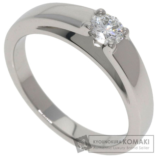 BVLGARI Marie Me Solitaire Diamond Ring Platinum PT950 Ladies [Used]