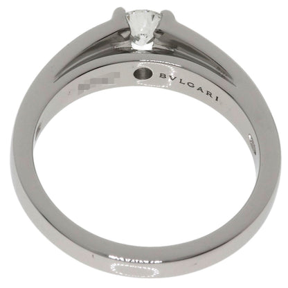 BVLGARI Marie Me Solitaire Diamond Ring Platinum PT950 Ladies [Used]