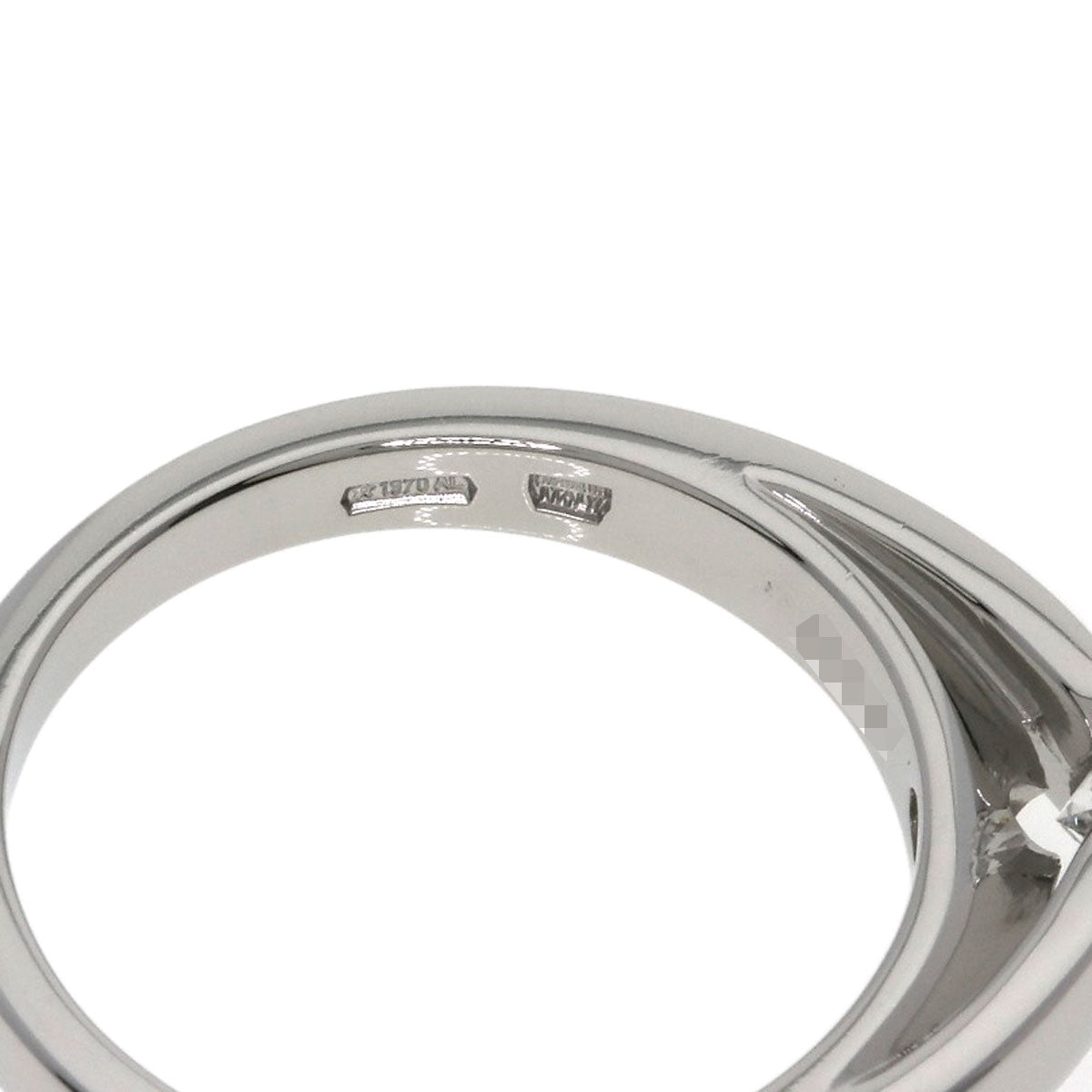 BVLGARI Marie Me Solitaire Diamond Ring Platinum PT950 Ladies [Used]