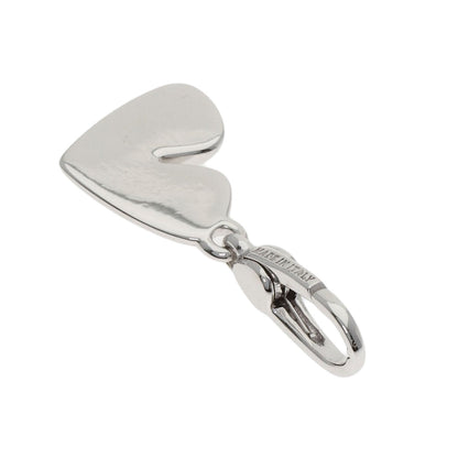 BVLGARI Cuore Heart Charm Pendant top K18 White Gold Ladies [Used]