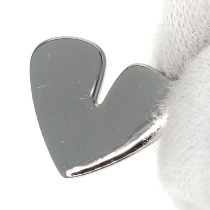 BVLGARI Cuore Heart Charm Pendant top K18 White Gold Ladies [Used]